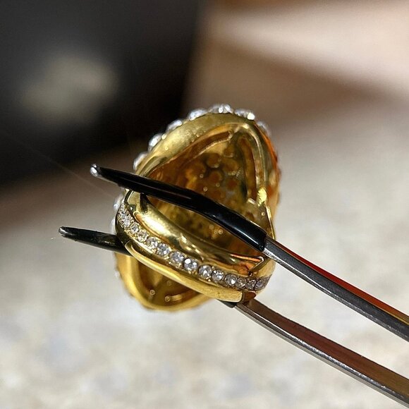 Akkad China Rhinestones Ring - Picture 6 of 13